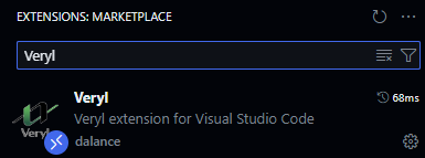 VerylのVSCode拡張